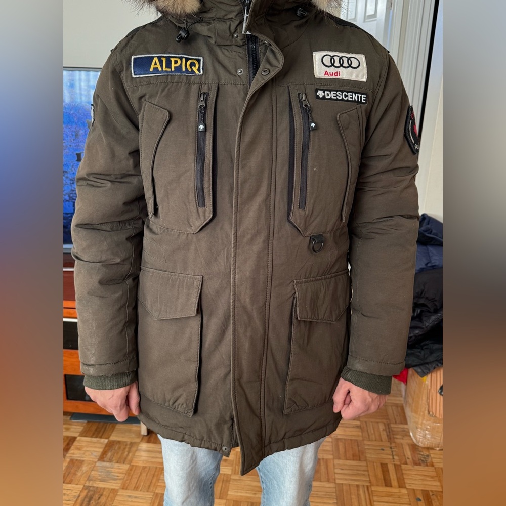 Descente feat Canada goose winter jacket